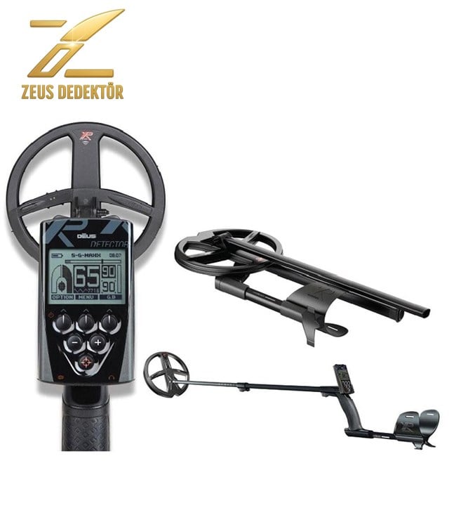 XP Deus Dedektör - 22,5cm X35 Başlık, WS4 Kulaklık, Ana Kontrol Ünitesi
