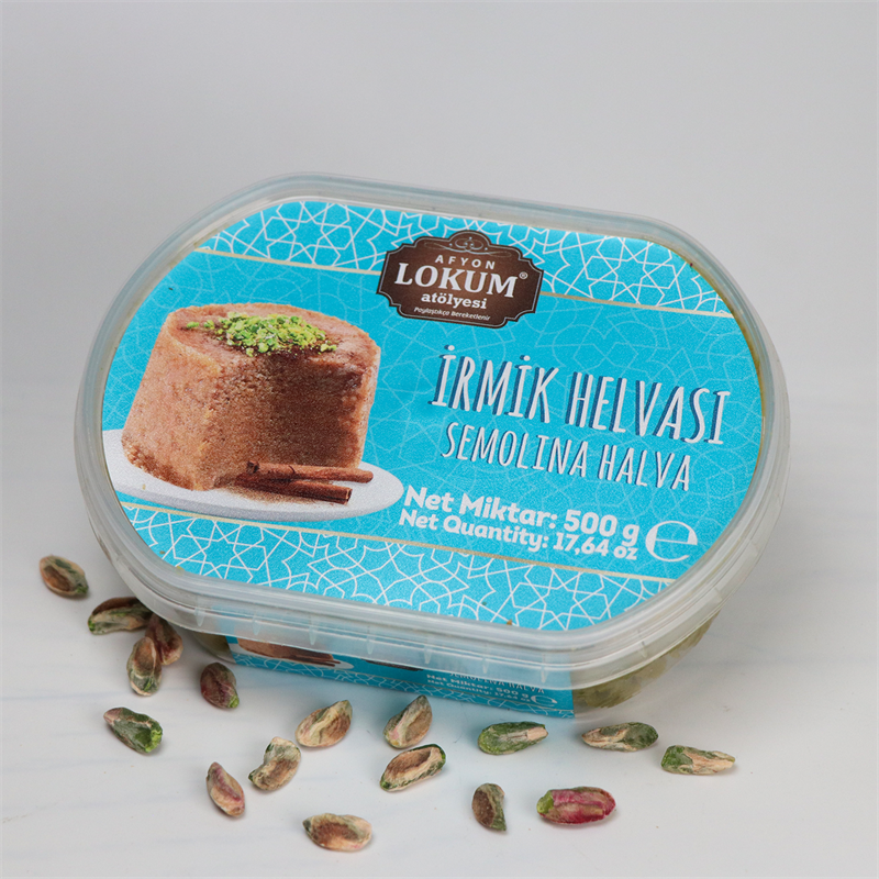 Semolına Halva Wıth Pıstachıo 500g