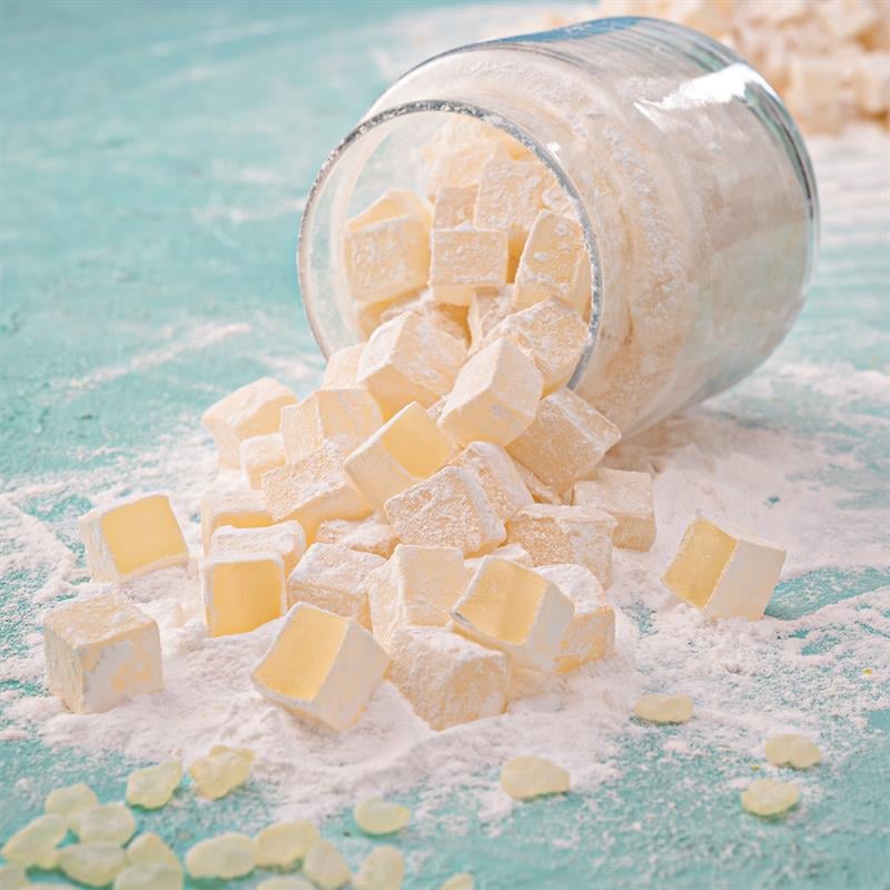 Mastic Gum Flavored Mini Turkish Delight 500g