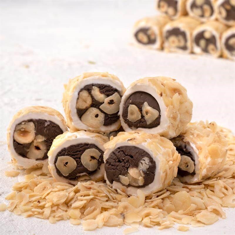 Hurrem Sultan Hazelnut Stuffed Turkish Delight 600g