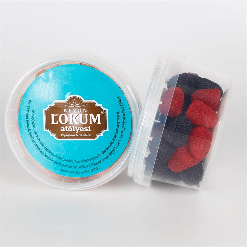 Karışık Aromalı Yumuşak Şeker (Ahududu) 120 G 