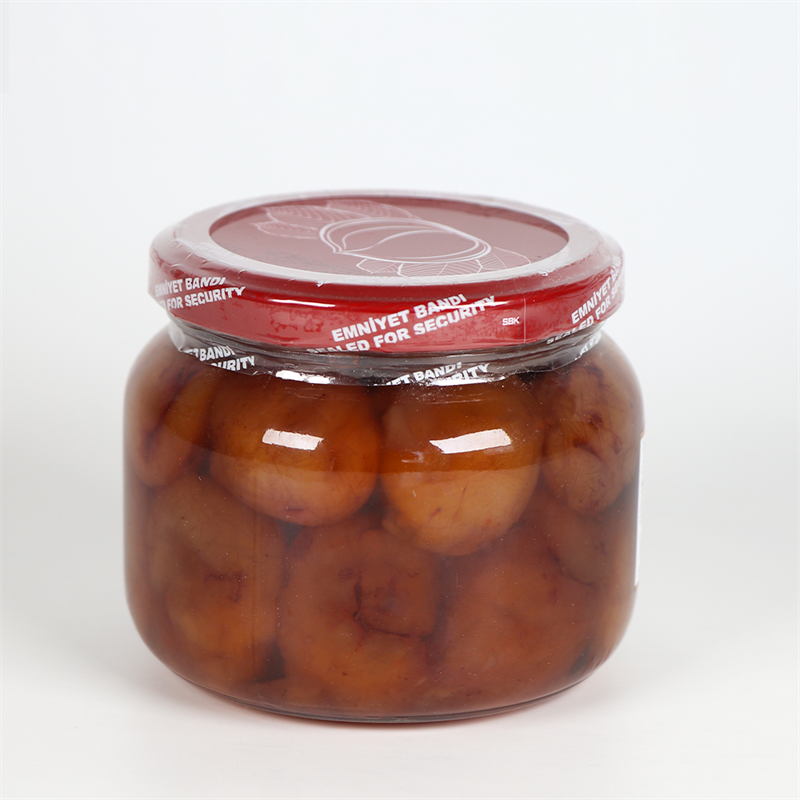 Candy Chestnuts Glass Jar 500g