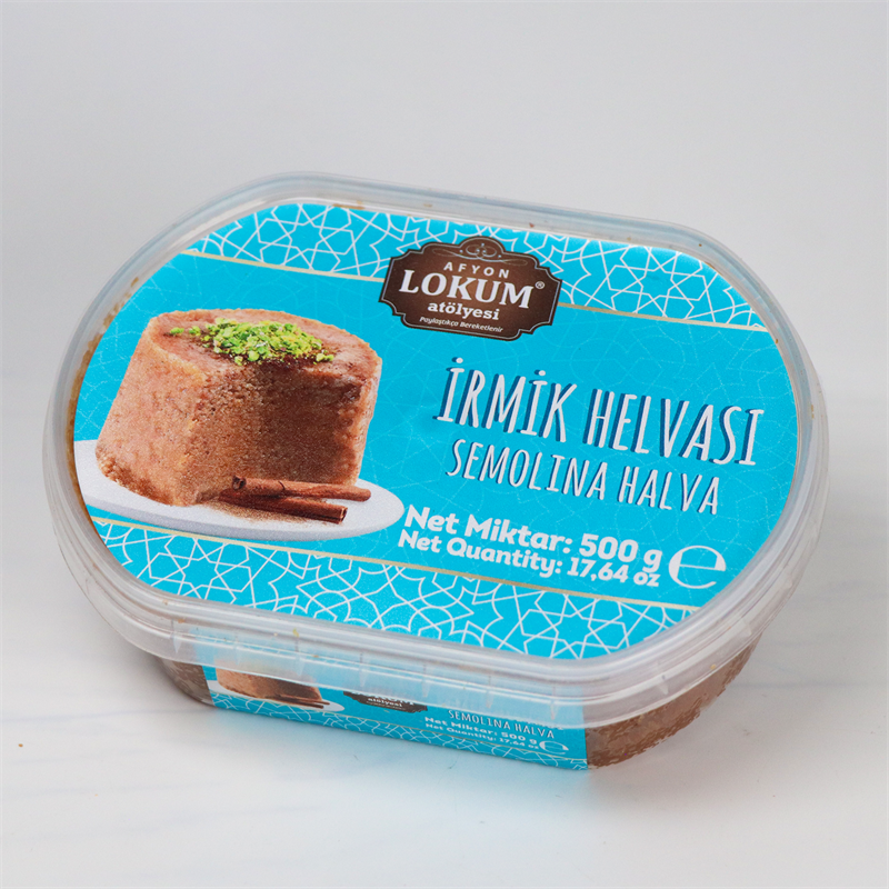 Classıc Semolına Halva Wıth Pıstachıo 500g