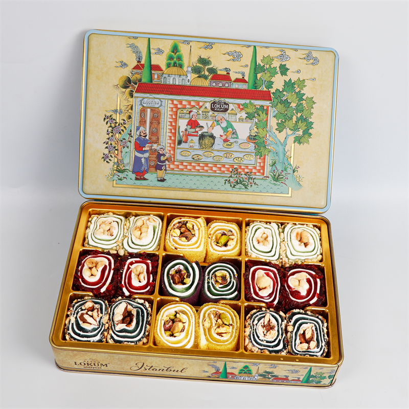 Princess Turkish Delight with Pistachio, Hazelnut, Almond 600g