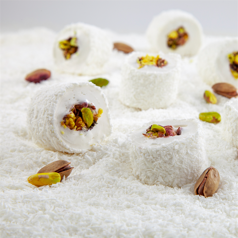 Sultan Wrapped Turkish Delight with Pistachio 500g 
