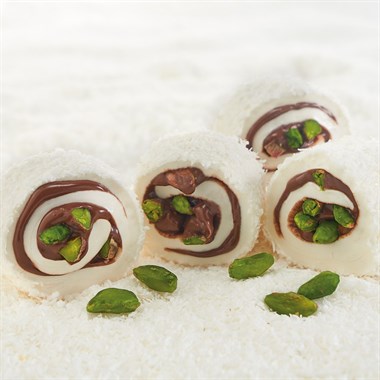 Sultan Chocolate Pistachio Turkish Delight 500g