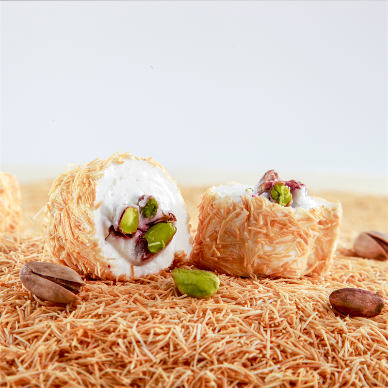 Sultan Buffalo Cream Turkish Delight with Wire Kadayif 500g