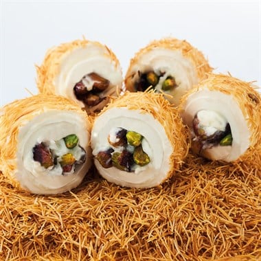 Sultan Buffalo Cream Turkish Delight with Wire Kadayif 500g