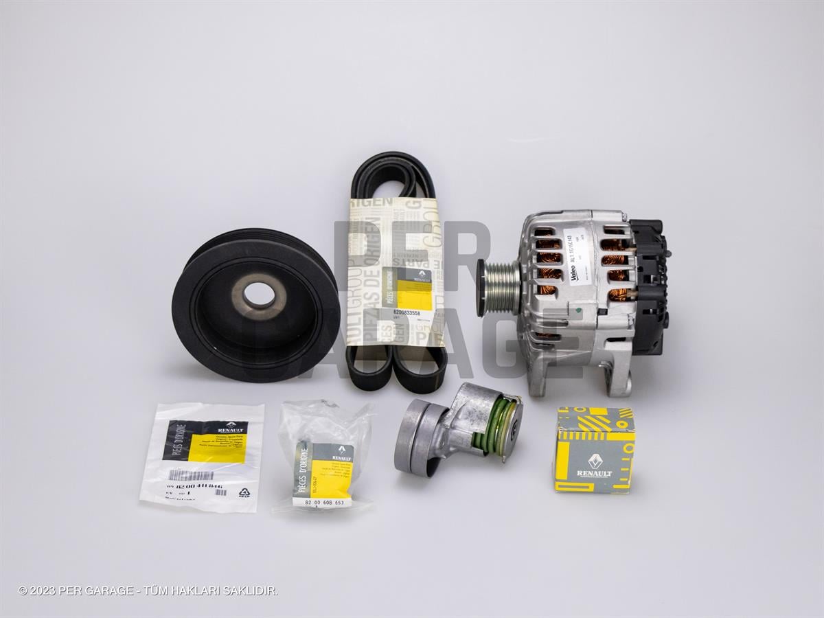 Alternatör F4R Alternatör ve Kayış Seti - 7701479207