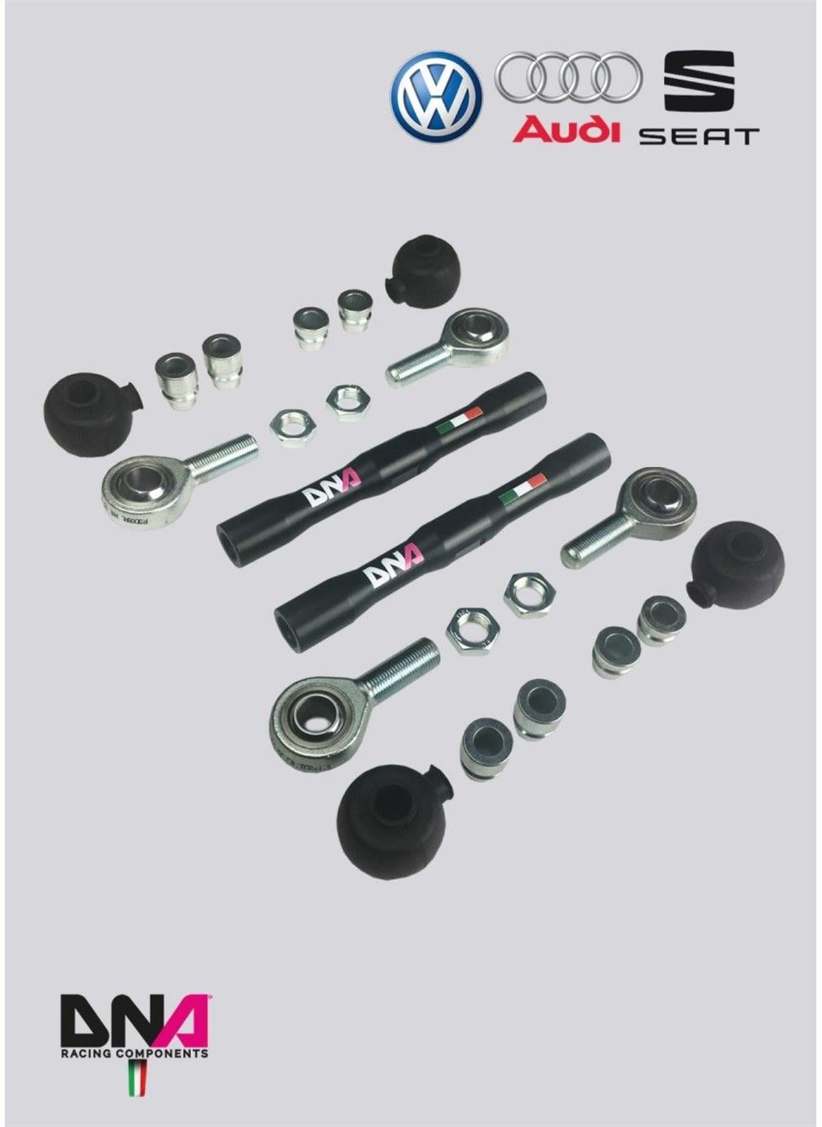 Audi A3 8V Rear Lower Adjustable Toe Tie Rod Kit ( Pc1163 )