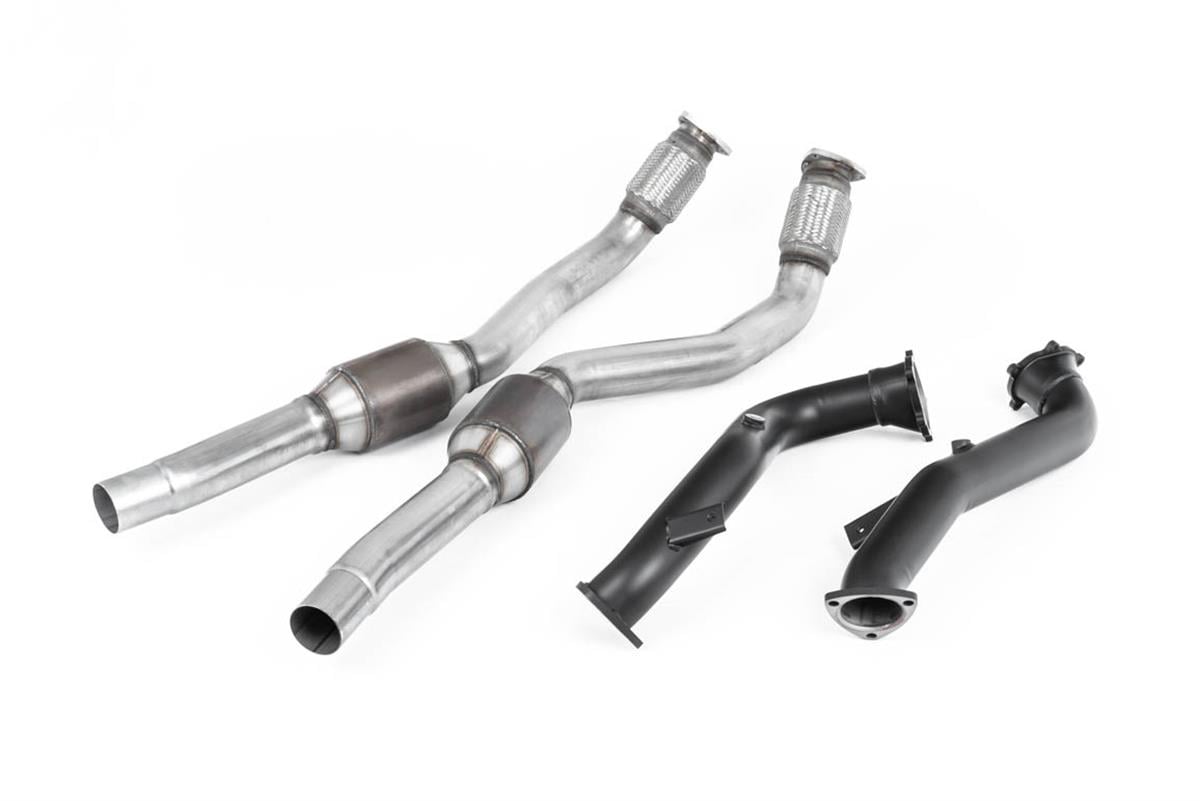 Audi - RS6 - Large Bore Downpipes and Hi-Flow Sports Cats - C7 4.0 TFSI bi