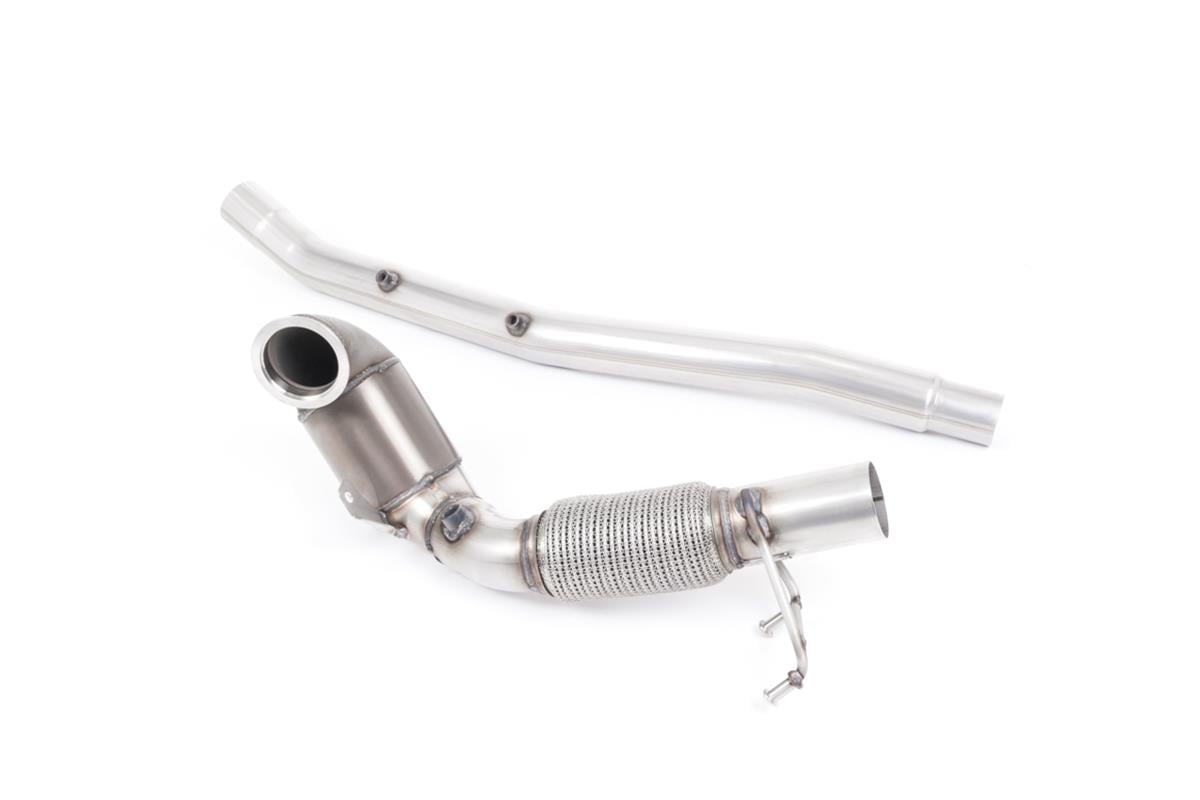 Audi - S3 - Large Bore Downpipe and Hi-Flow Sports Cat - 2.0 TFSI quattro 3-Door 8V.2 