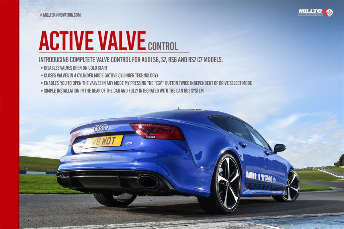 Audi - S4 - Active Valve Control - 3.0 Turbo V6 B9 - Saloon/Sedan & Avant 