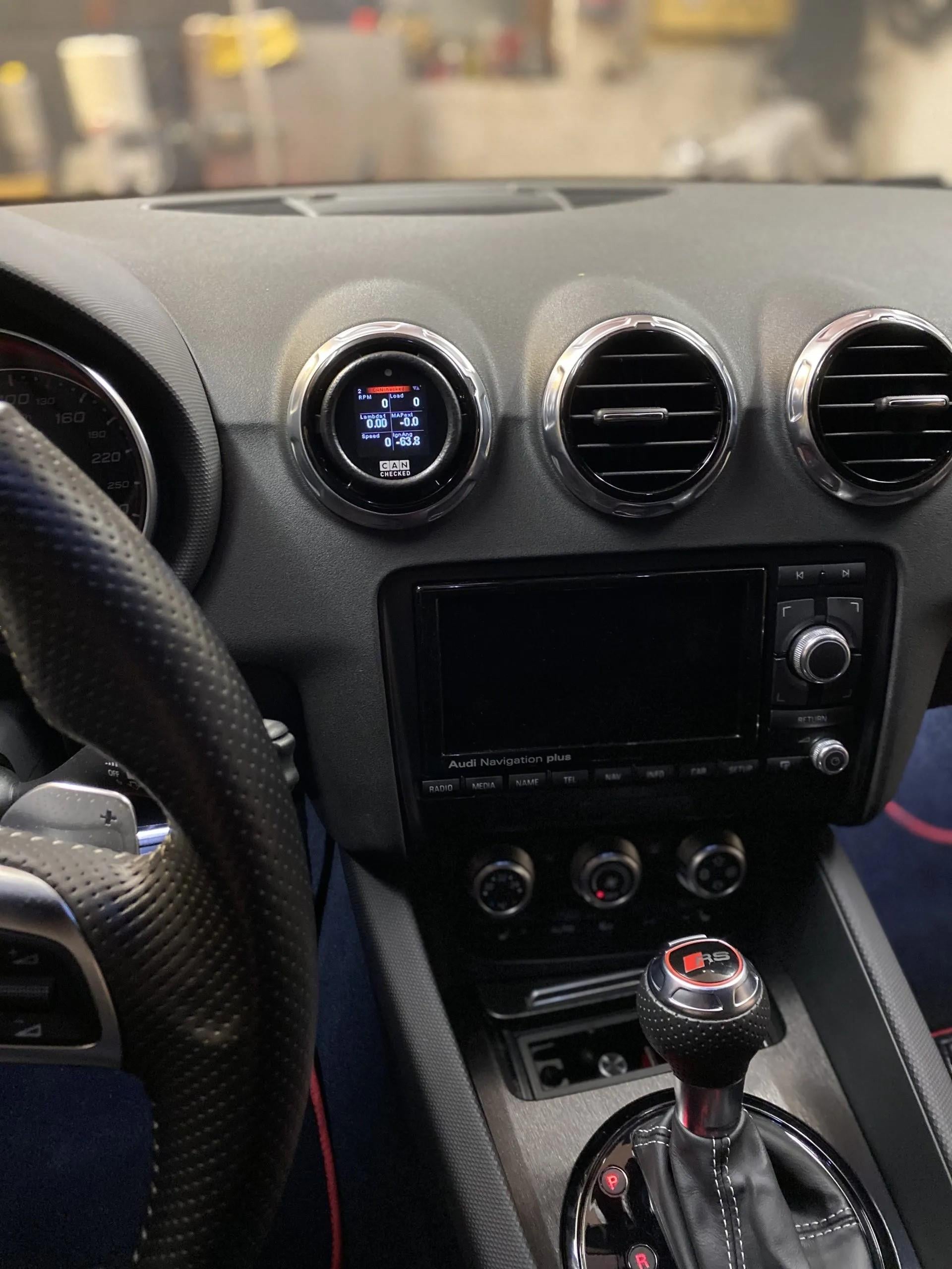 Audi TT 8J LHD/RHD 52mm bezel for MFD15 ( CC61002 )