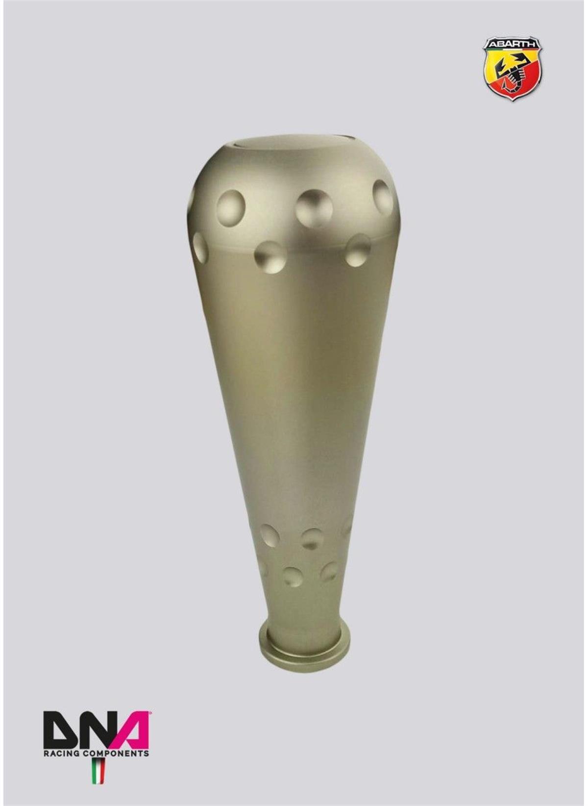 Fiat 500 Aluminium 695 Style Titanium Knob For Original Shift Kit ( Pc1582T )