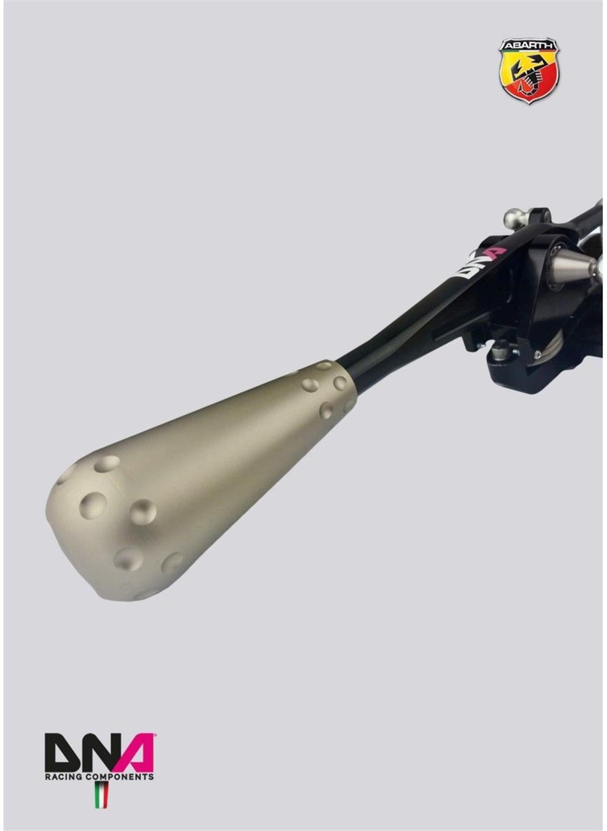 Fiat 500 Performance Adj Short Shifter With Aluminium Round Grey Knob Kit (Abarth & Multijet Only) ( Pc1476 )
