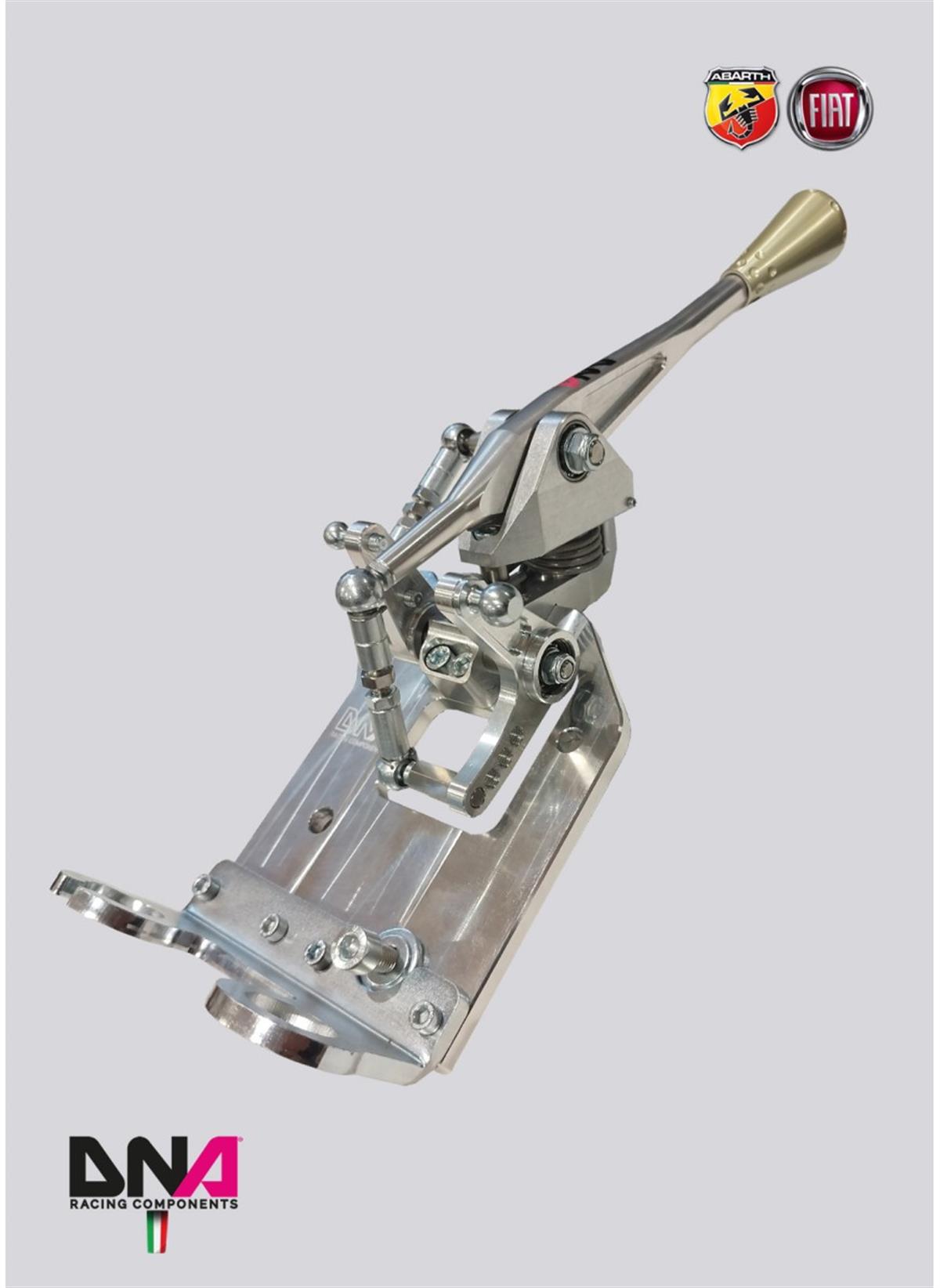 Fiat 500 Performance Adj Short Shifter With Aluminium 695 Style Titanium Knob Kit (Abarth & Multijet
Only) ( Pc1476T )
