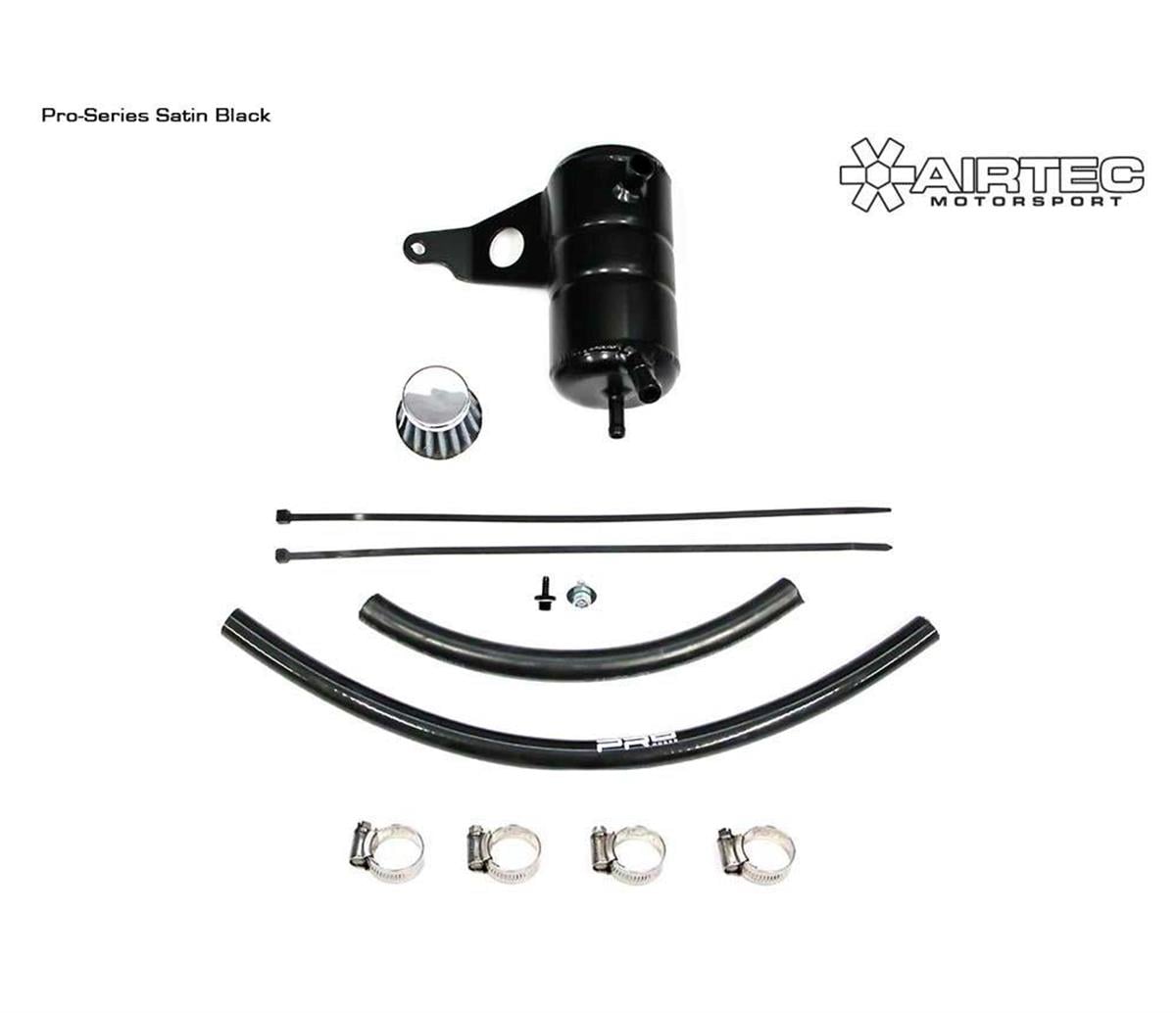 GEARBOX BREATHER KIT SATIN SILVER / SATIN BLACK (OPEL ASTRA H MK5 VXR-ATMSVAUX6)