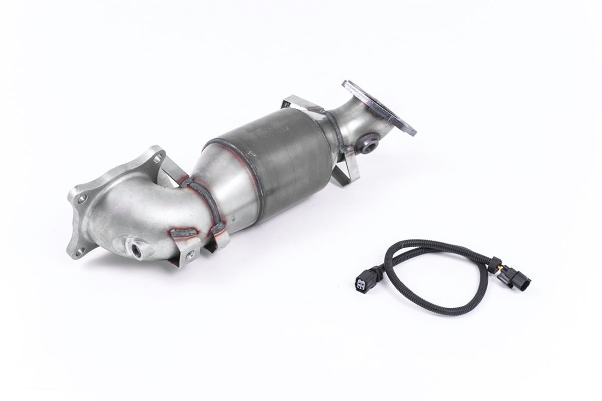 Honda - Civic - Cast Downpipe with HJS High Flow Sports Cat - Type R FK2 Turbocharged 2.0 litre i-VTEC 