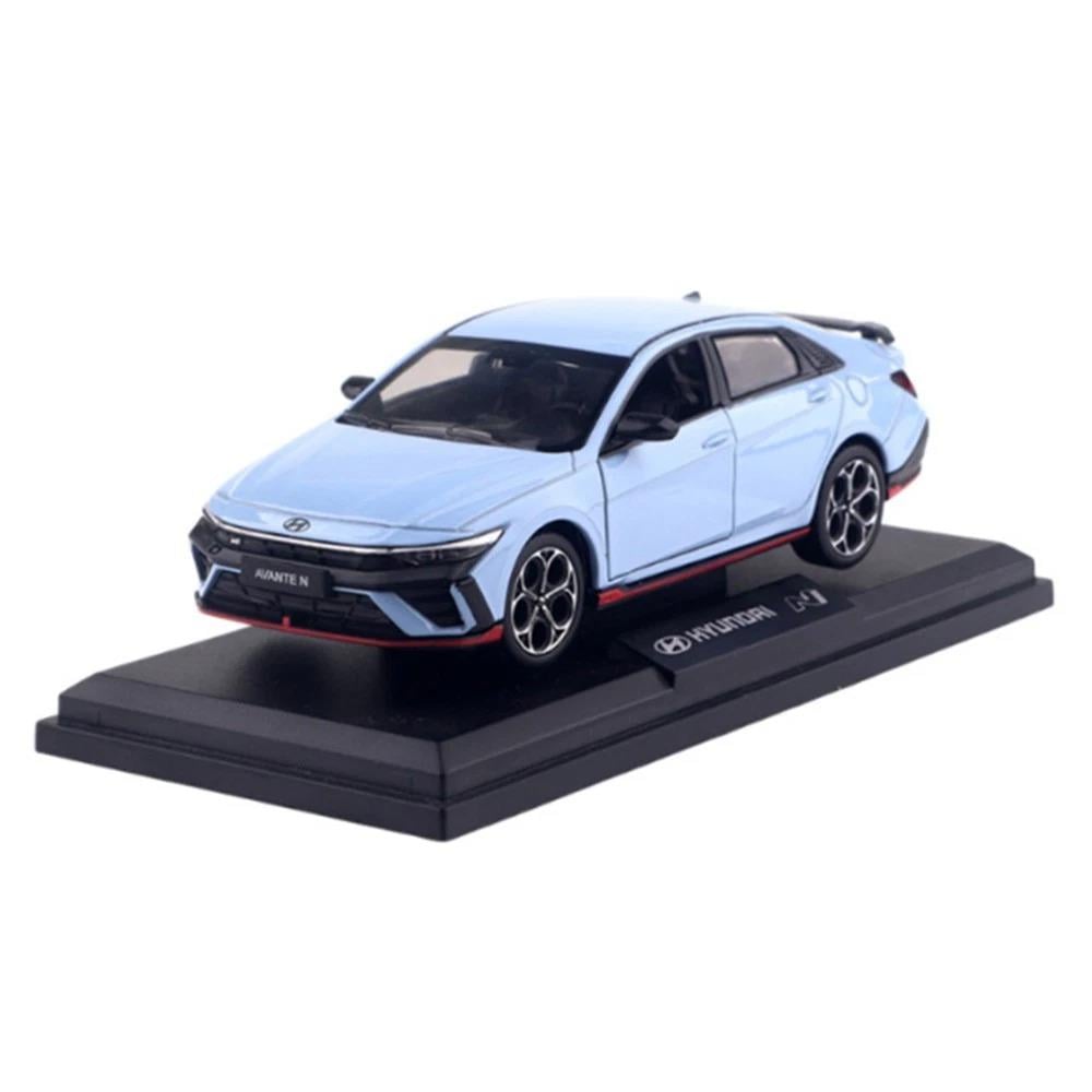 HYUNDAI N Collection Avante N 1:38 Diecast Metal Model Araba – Mini Koleksiyon & Sergi Oyuncağı