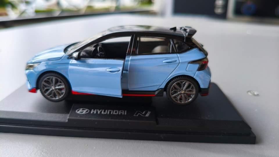 HYUNDAI N Collection i20 N 1:38 Diecast Metal Model Araba – Mini Koleksiyon & Sergi Oyuncağı