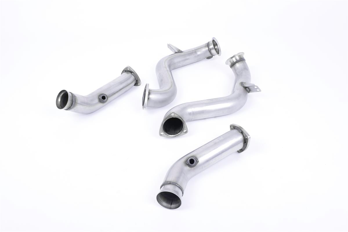 Mercedes - C-Class - Large-bore Downpipes and Cat Bypass Pipes - C63 & C63 S 