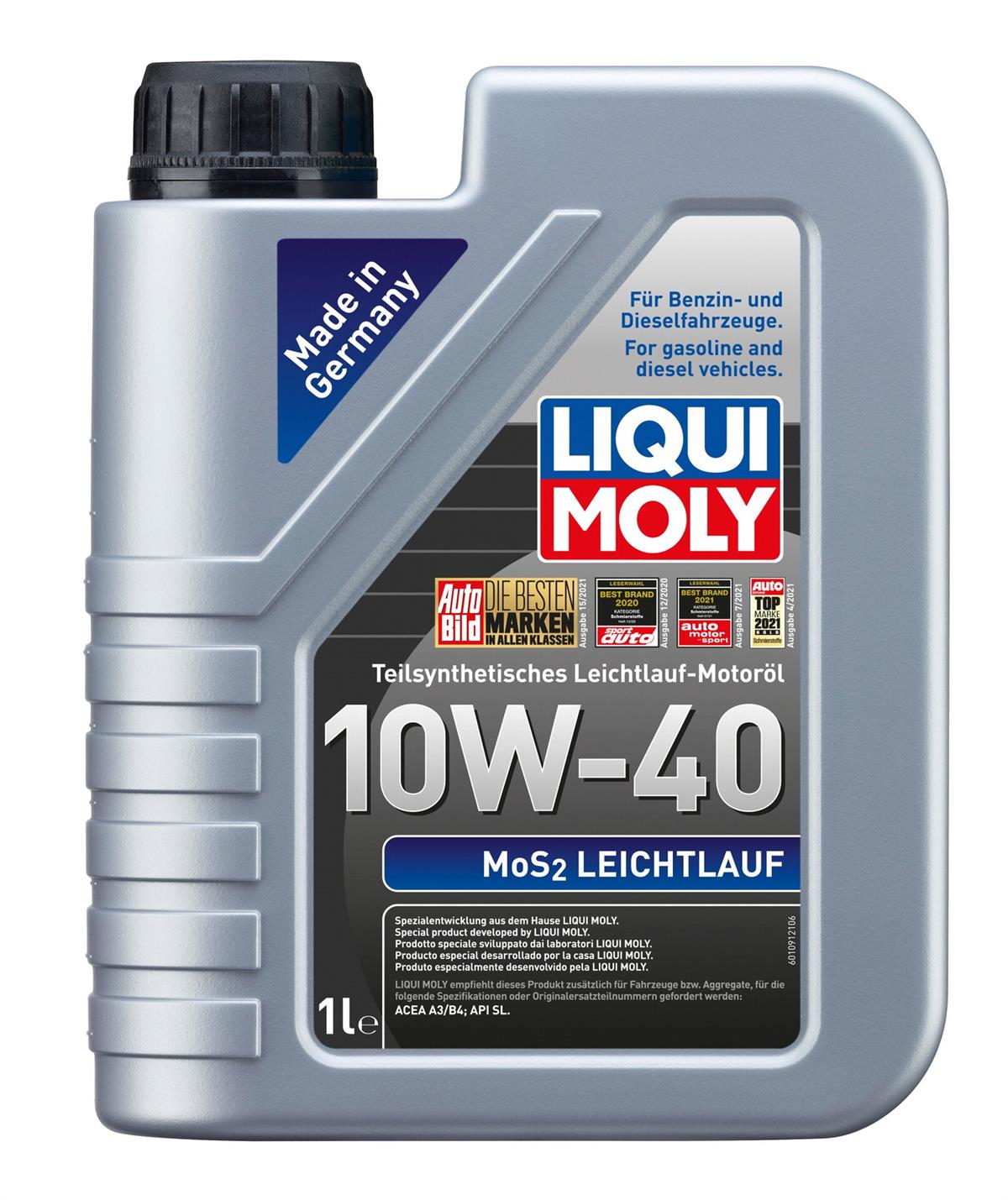 MoS2 Leichtlauf 10W-40 1 l