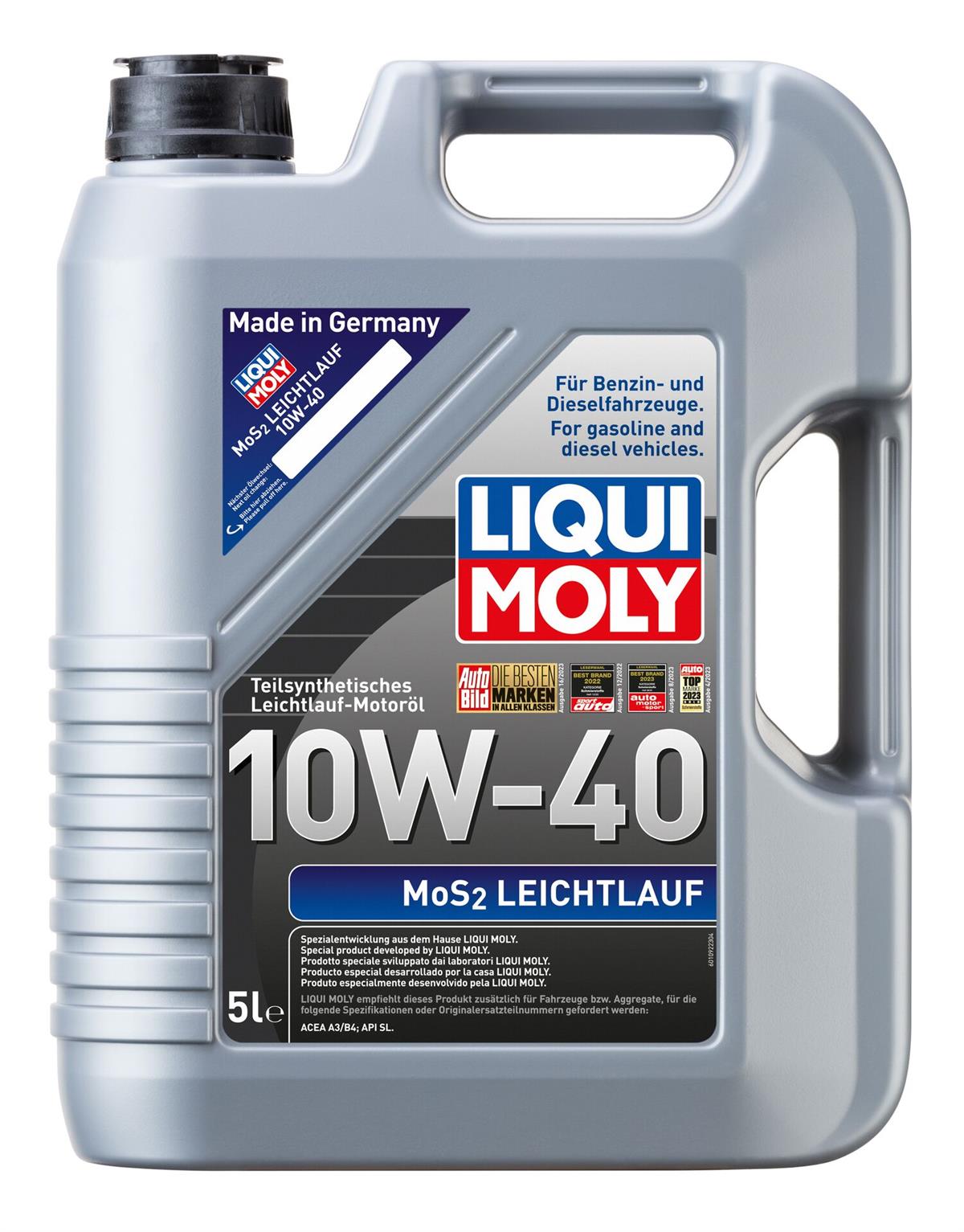 MoS2 Leichtlauf 10W-40 5 l
