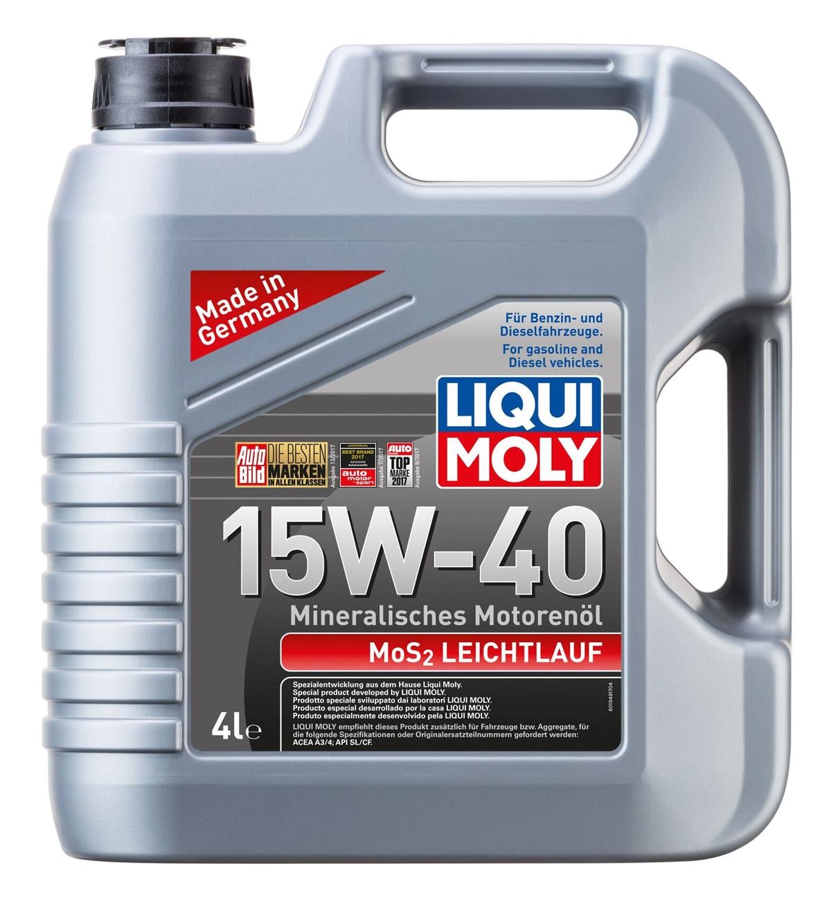 MoS2 Leichtlauf 15W-40 4 l