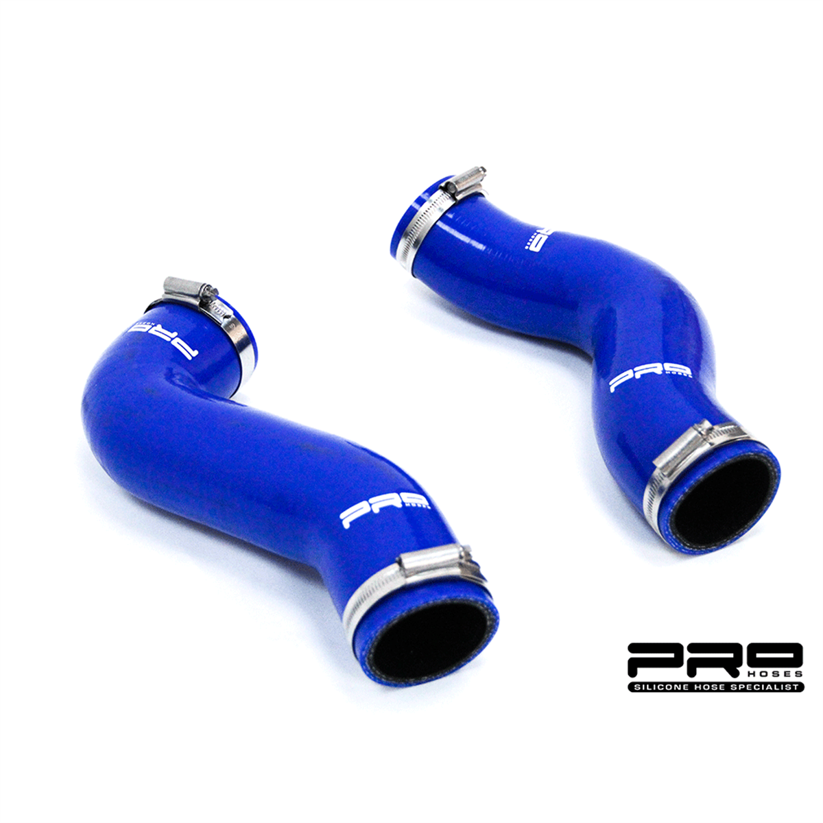 PRO HOSES TWO PIECE BOOST HOSE KIT STAINLESS CLIPS (SEAT BOCANEGRA, VW POLO 1.4 GTI, SKODA FABIA 1.4-ATMPER148)