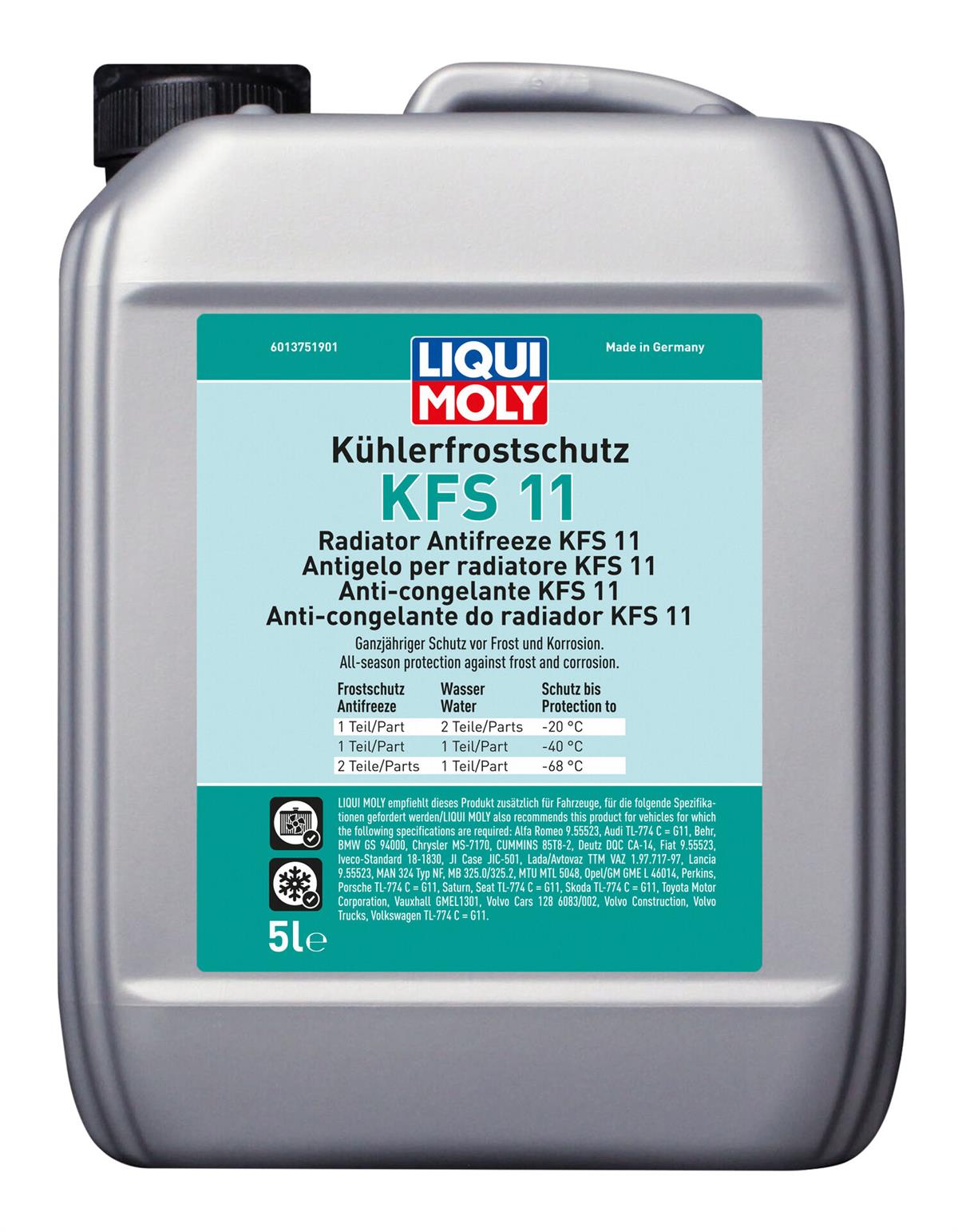 RADIATOR ANTIFREEZE KFS 11 5 L