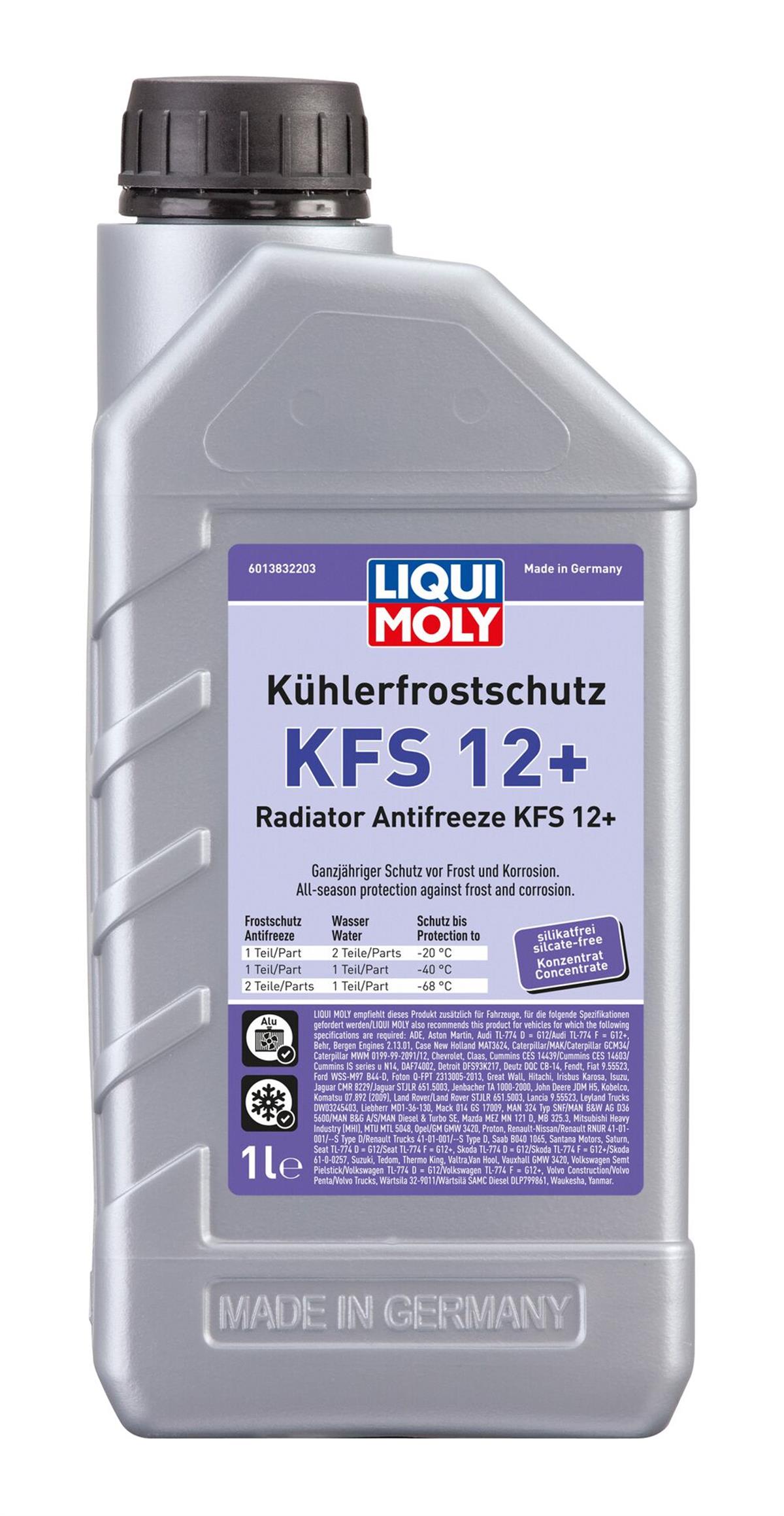 RADIATOR ANTIFREEZE KFS 12 PLUS 1 L