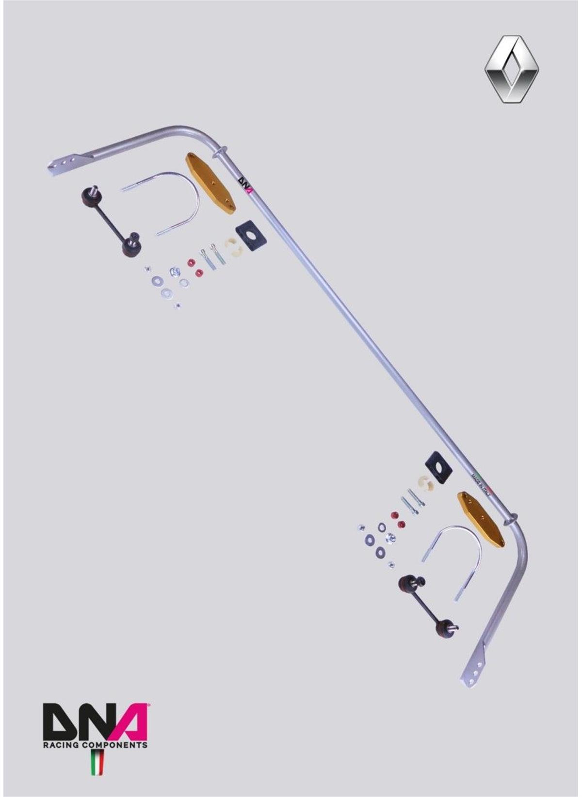 Renault Clio 4 And Rs Rear Adj. Torsion Bar Kit ( Pc0721 )