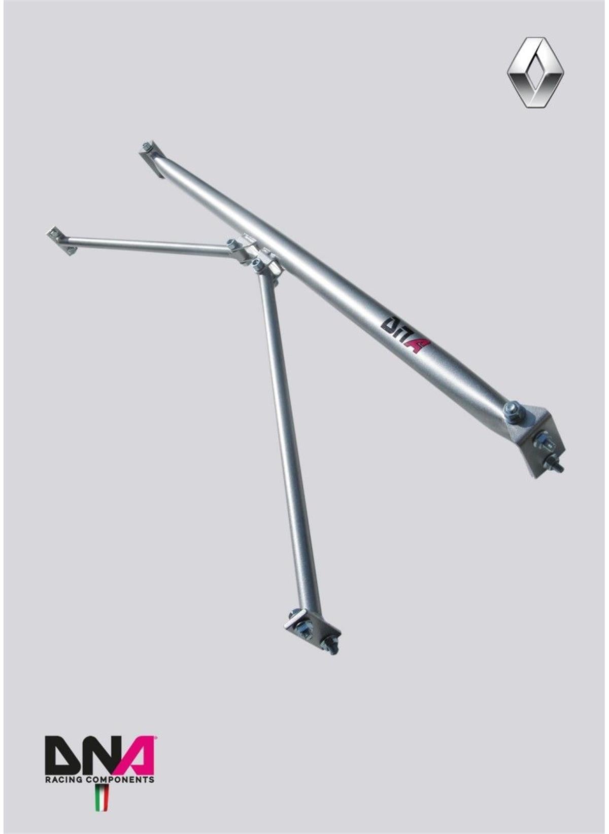 Renault Clio 4 And Rs Rear Strut Bar With Tie Rods Kit ( Pc0060 )