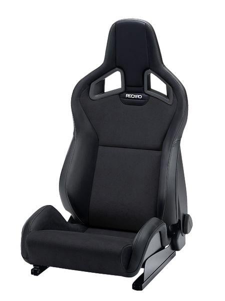 Sportster CS - Siyah Suni Deri / Siyah Dinamica Süet Isıtmalı Koltuk