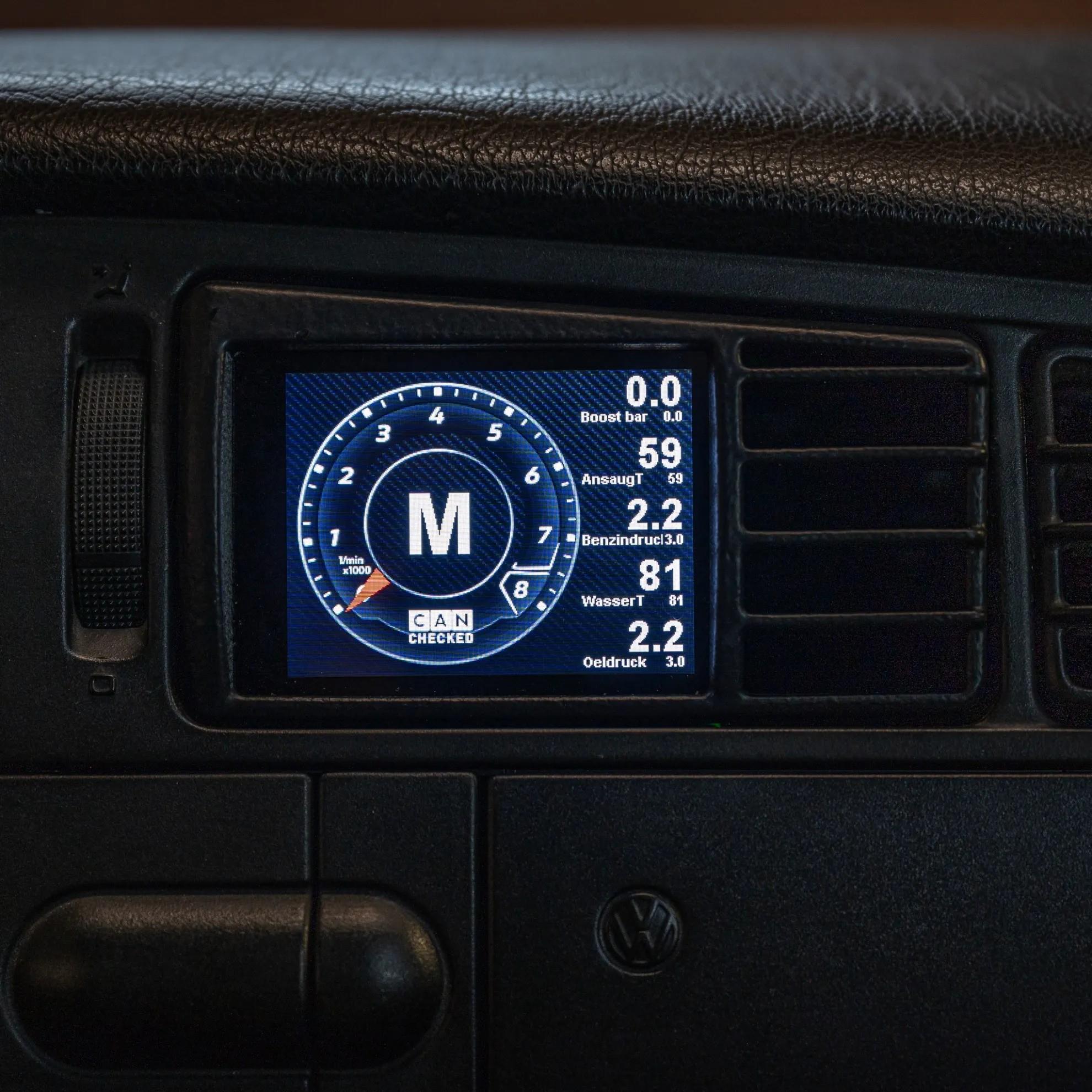 VW Golf MK3 (Typ 1H) RHD 52mm bezel for MFD15 ( CC62005 )