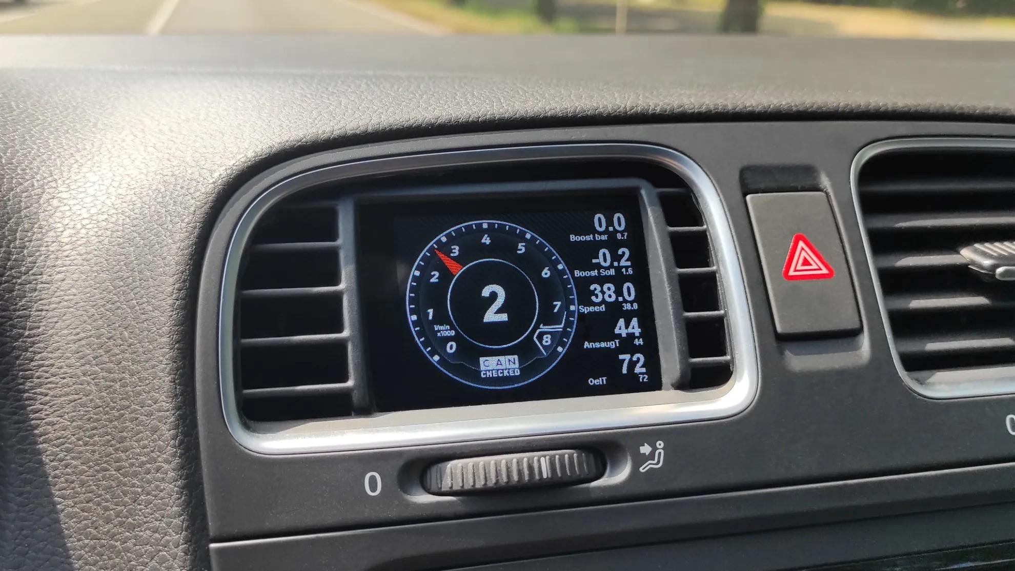 VW Golf MK6 (Typ 1K) RHD 52mm bezel for MFD15 ( CC62011 )