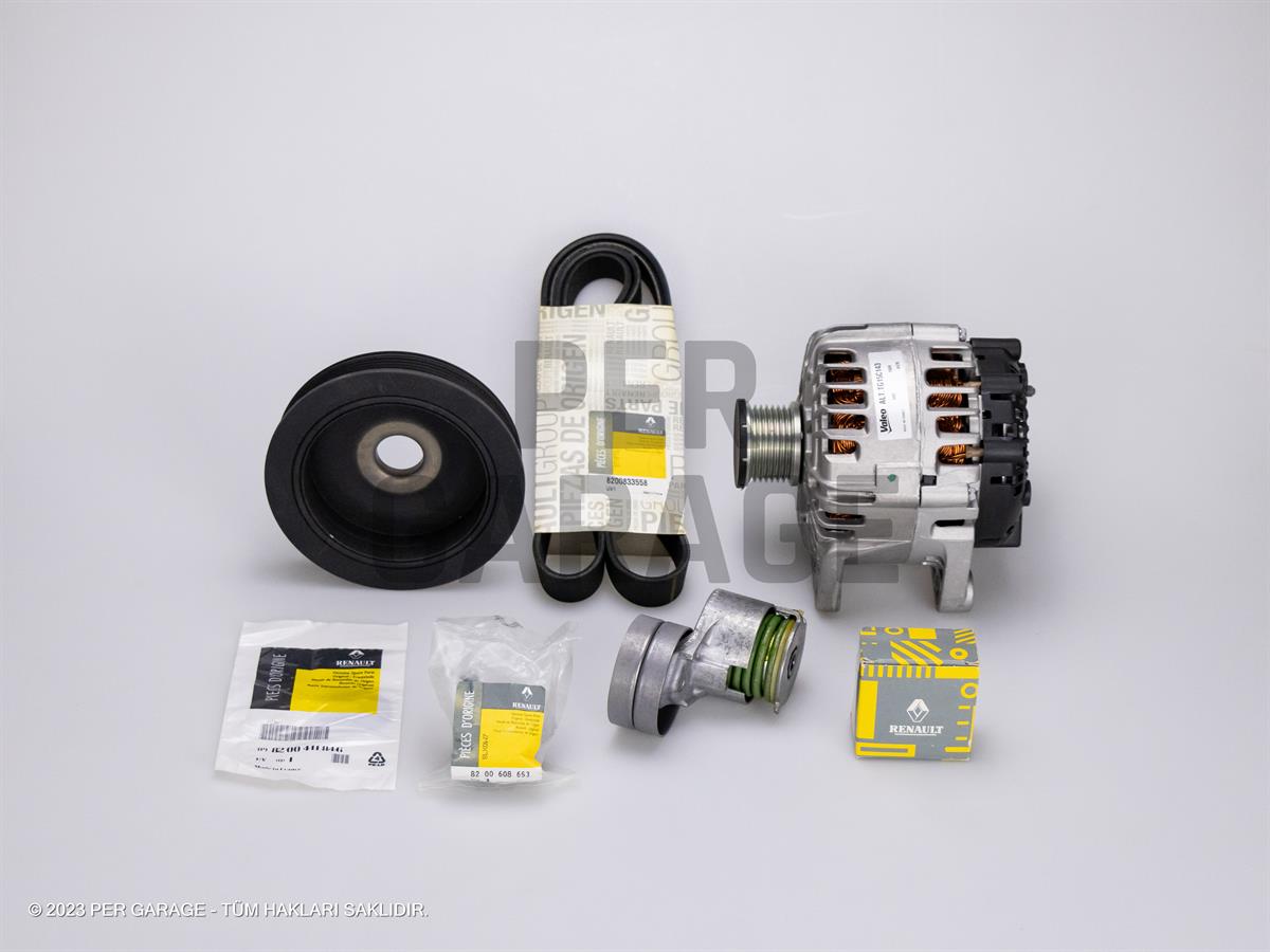 Alternatör F4R Alternatör ve Kayış Seti - 7701479207