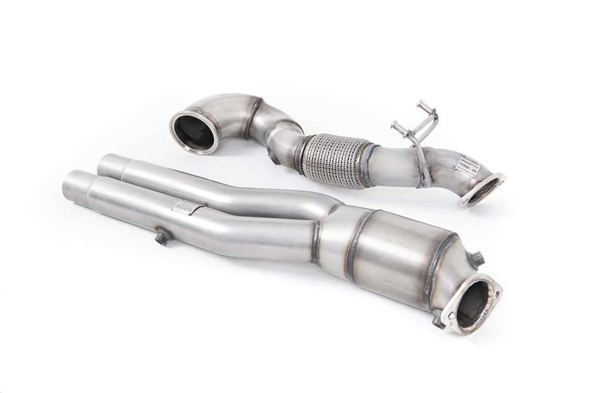 Audi - RS3 - Large Bore Downpipe and Hi-Flow Sports Cat - Saloon / Sedan 400PS 