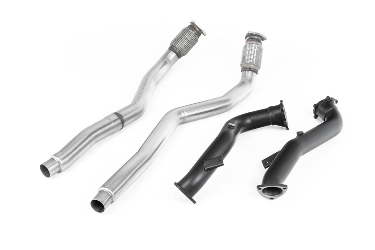 Audi - RS6 - Large-bore Downpipes and Cat Bypass Pipes - C7 4.0 TFSI bitur