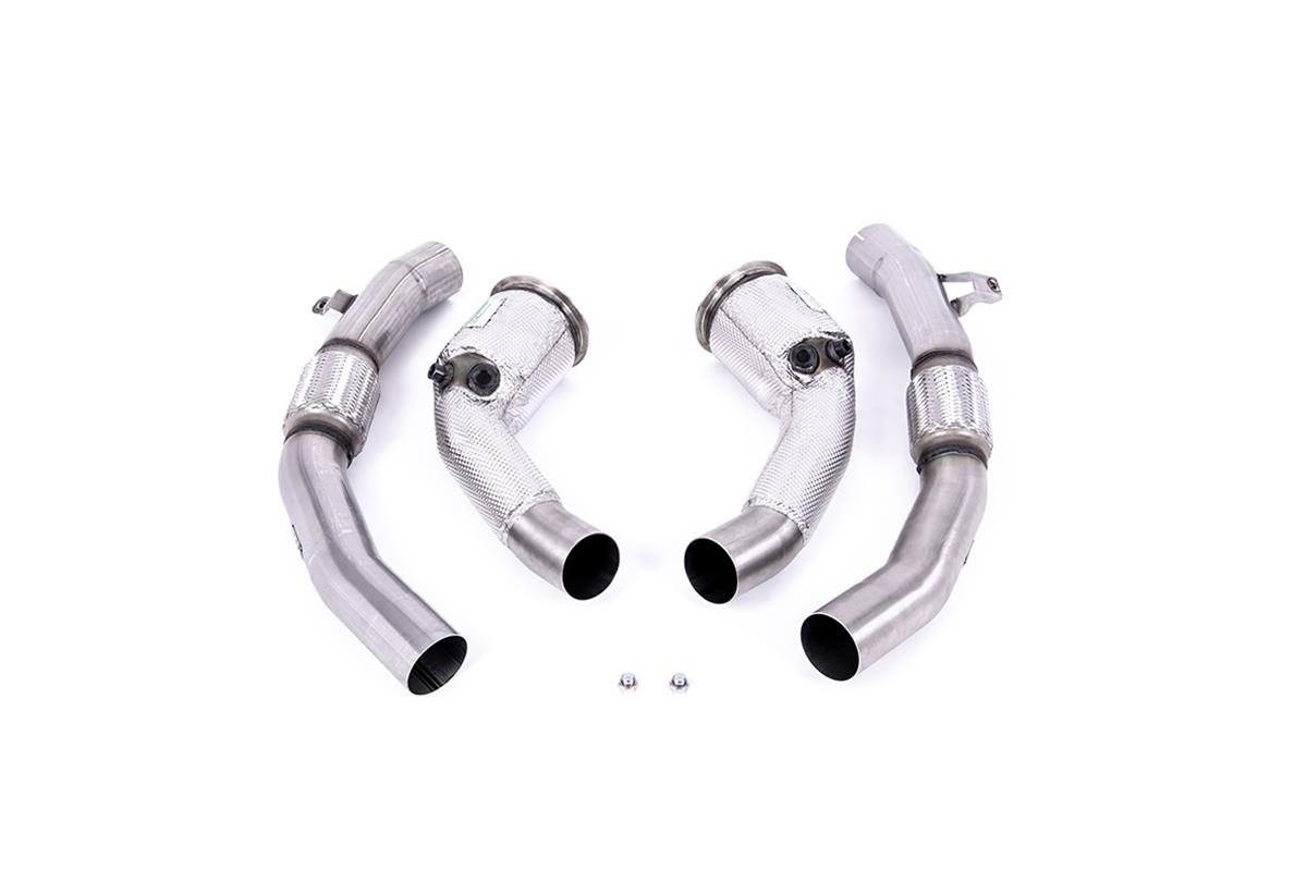 Audi - RS6 - Large Bore Downpipes and Hi-Flow Sports Cats - C8 4.0 V8 bi-turbo 