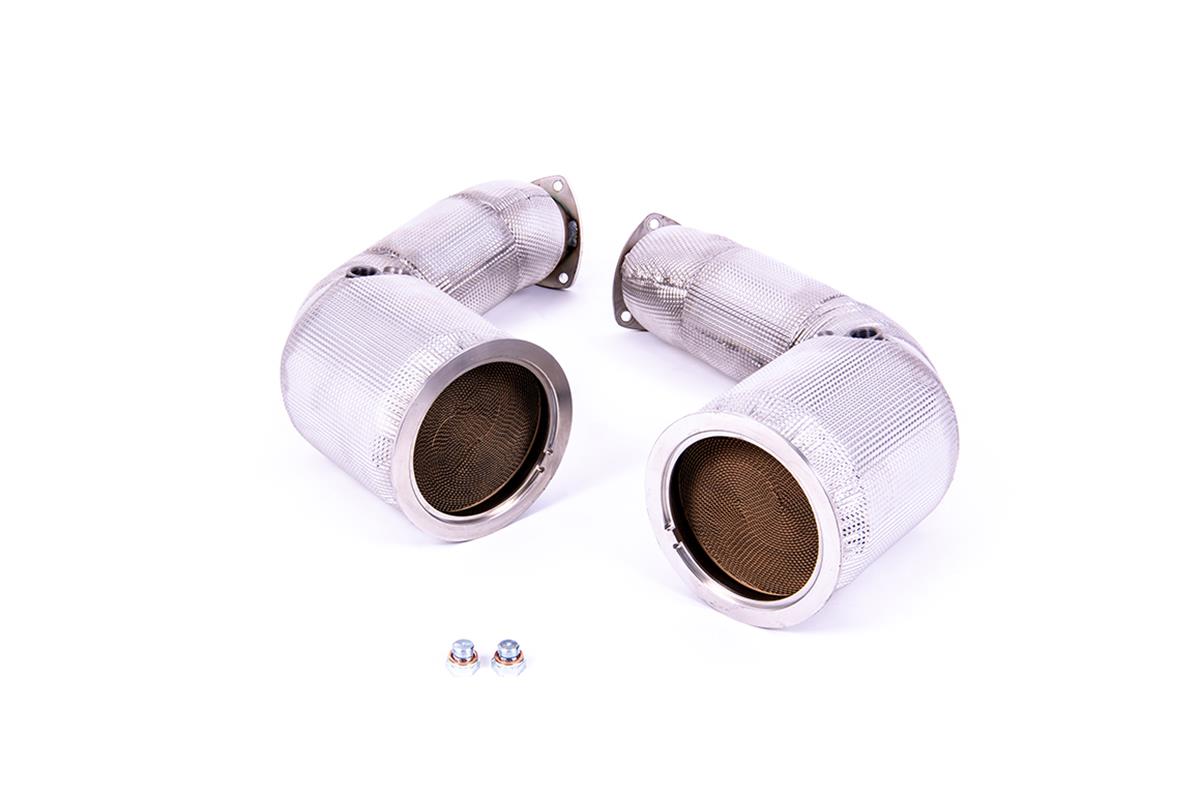 Audi - RSQ8 - Large Bore Downpipes and Hi-Flow Sports Cats - 4.0 V8 Bi-Turbo 