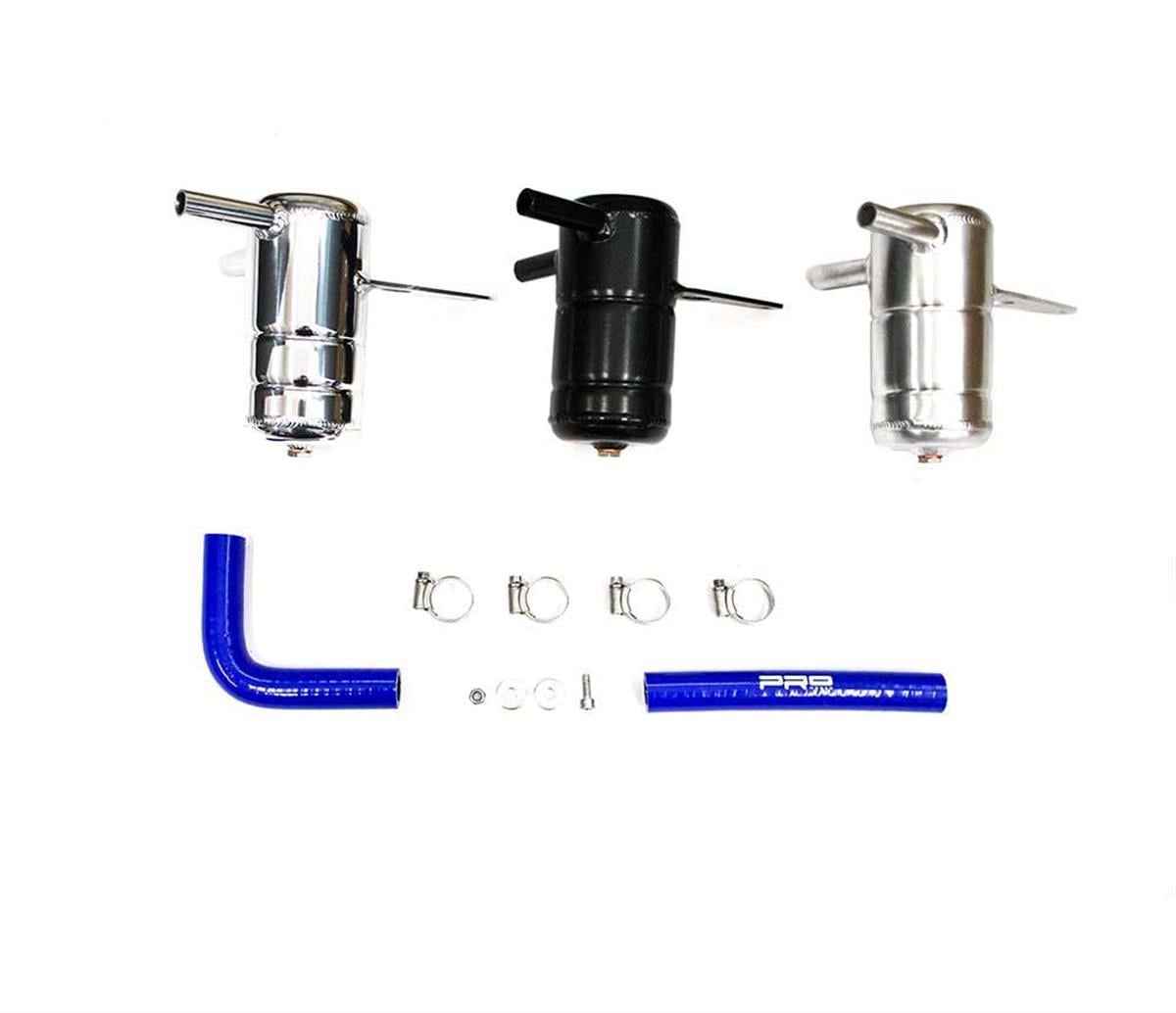ENGINE BREATHER NO HOSE - PRO SERIES BLACK / SATIN SILVER (OPEL ASTRA H MK5 VXR-ATMSVAUX5)