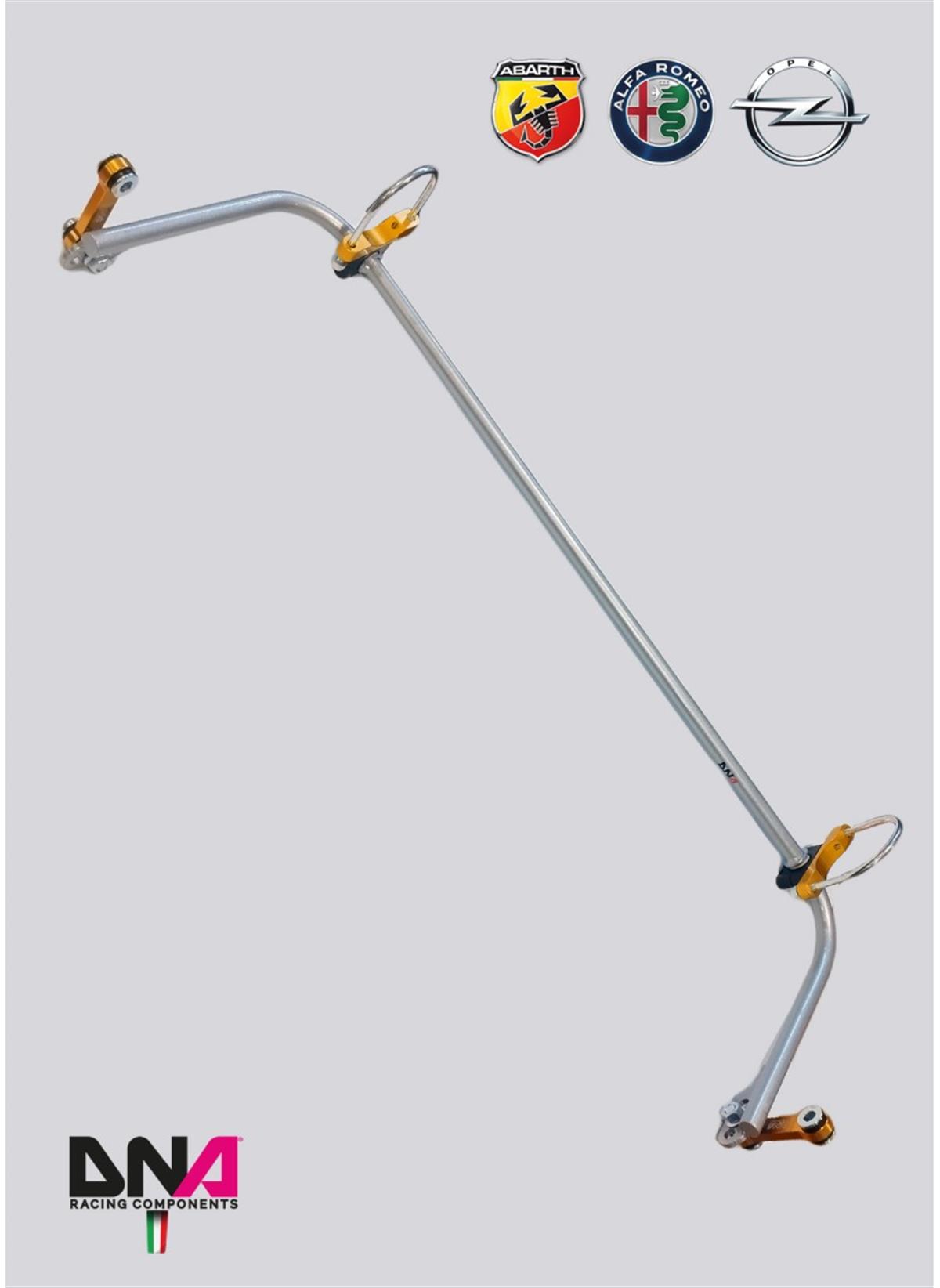 Fiat G.Punto Rear Adj. Torsion Bar Kit ( Pc0167 )