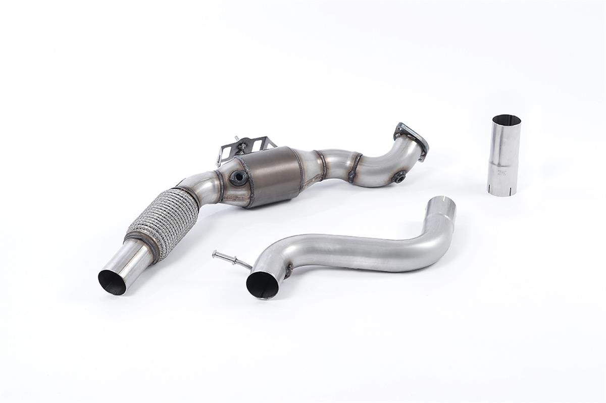Ford - Mustang - Large Bore Downpipe and Hi-Flow Sports Cat - 2.3 EcoBoost 