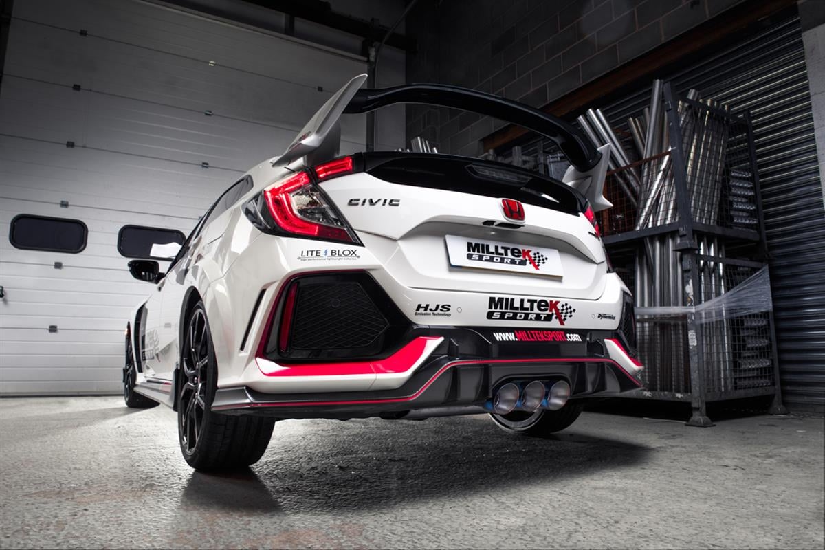 Honda - Civic - Cat-back - Type R FK8 2.0 i-VTEC 