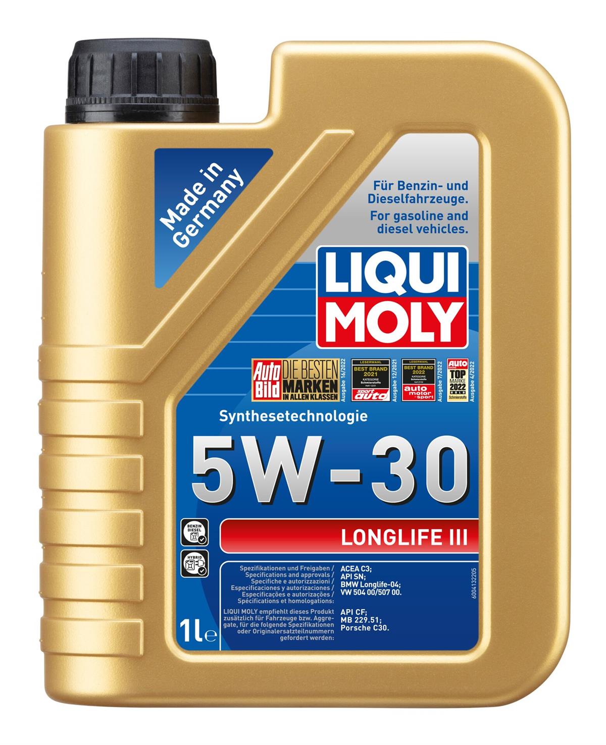 Longlife III 5W-30 1 l