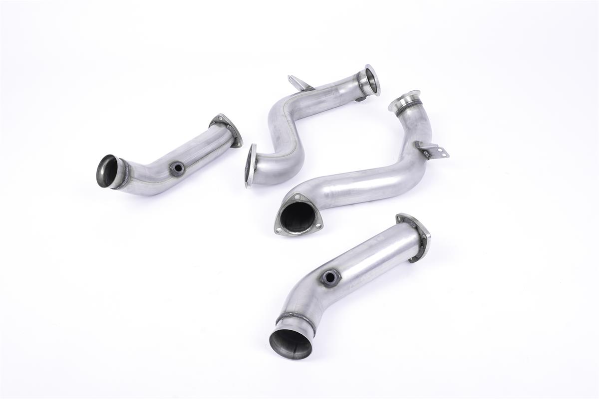 Mercedes - C-Class - Large-bore Downpipes and Cat Bypass Pipes - C63 & C63 S 