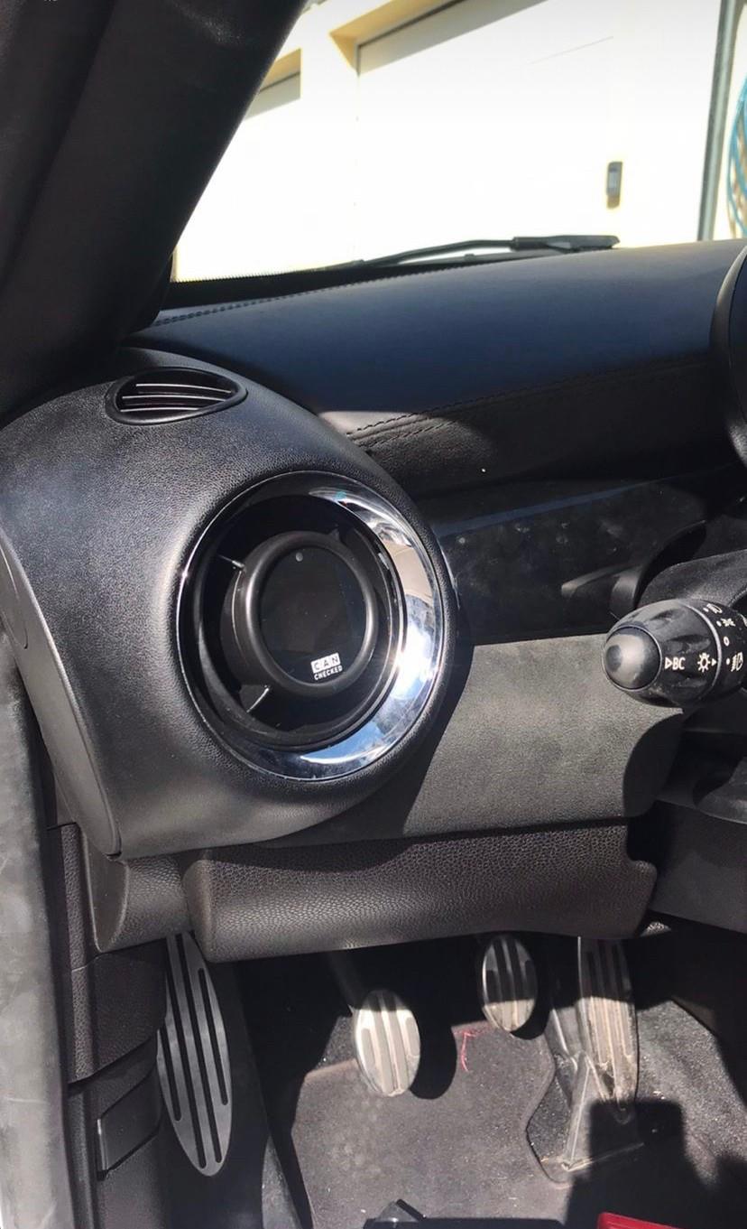 Mini Cooper R56  LHD/RHD 52mm bezel for MFD15 ( CC64001 )