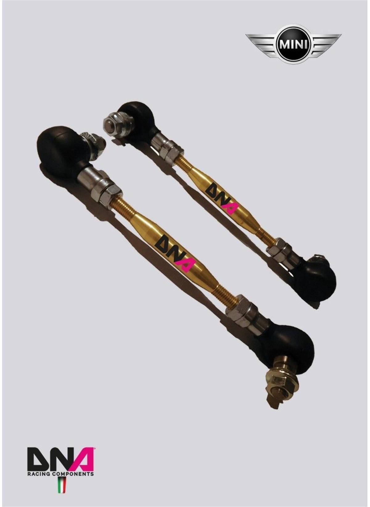 Mini (R50 R52 R53 R55 R56 R57) Racing Sway Bar Tie Rods On Uniball Kit ( Pc0811 )